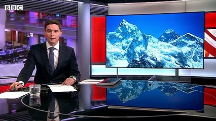 Norwegian mountain-climber on the verge of breaking a major record