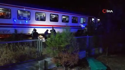 Trenin altında kalan genç hayatını kaybetti