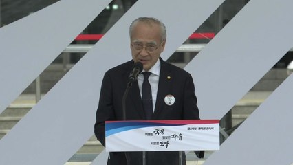 광복회장 "일본과 공존 공생 필요...일본 사과 선행돼야" / YTN