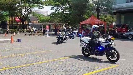Meriahkan HUT Republik Indonesia ke 77, Polres Sukoharjo Tampilkan Atraksi Moge dan Polcil dalam Acara Wonderful Indonesia