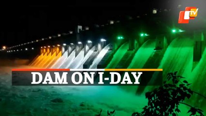 Watch: Ujani Dam in Maharashtra Illuminated in Tricolor | Independence Day 2022