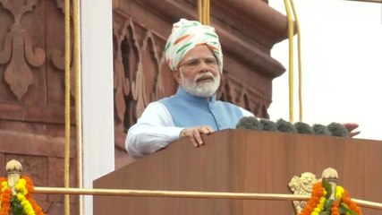 Watch: PM Modi meets children at Red Fort on Independence Day