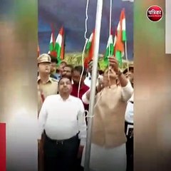 धार (मप्र): जल संसाधन मंत्री ने कारम डेम पर फहराया झंडा