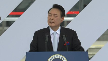 尹 "독립운동, 자유 추구의 과정"...'자유' 33차례 언급 / YTN