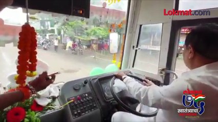 जयंत पाटलांनी एसटी चालवली, पण का?
