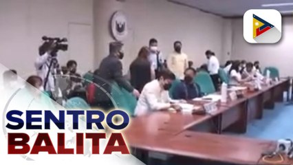 COVID-19 response, tinalakay sa Senate organizational meeting ng Committee on Health ngayong araw