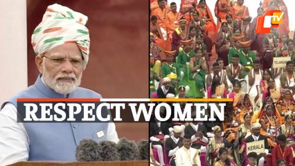 Respect Women, Support Nari Shakti: PM Modi Says During Independence Day Speech