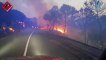 Continúa la lucha contra el incendio de Vall d'Ebo  (Alicante): ya se acerca a las viviendas de Adsubia