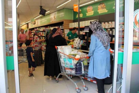 Tarım Kredi Kooperatif marketlerinde 'indirim' yoğunluğu