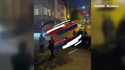 Havai fişeklerle tehlikeli gösteri faciaya davetiye çıkardı!