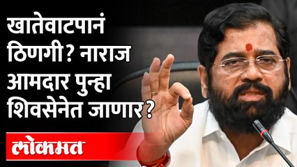 खातेवाटपामुळे एकनाथ शिंदेंचं टेन्शन वाढलं? विरोधकांचा मोठा दावा Amol Mitkari on Eknath Shinde