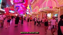 FREMONT STREET LAS VEGAS EVENING SCENES AUGUST 2022 VLOG #660
