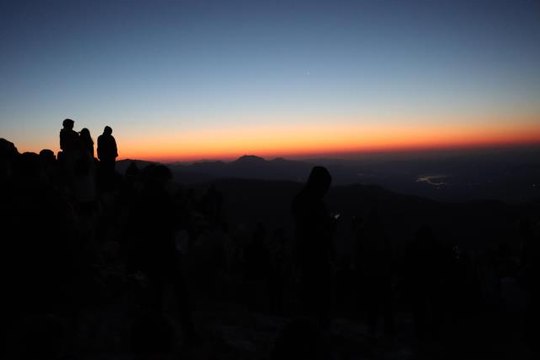 Dünya mirası Nemrut'u hafta sonu 1000 kişi ziyaret etti