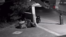 Aksaray haber! Aksaray'da motosiklet çalan hırsızlar kamerada