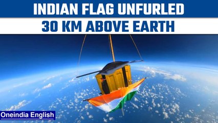 Tải video: Indian flag unfurled 30 km above Earth by Space Kidz India | Watch | Independence Day |Oneindia News