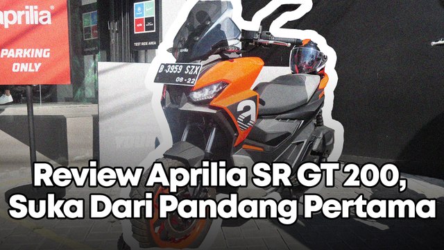 Review Aprilia SR GT 200: Ini Sederet Faktor yang Bikin Kesengsem