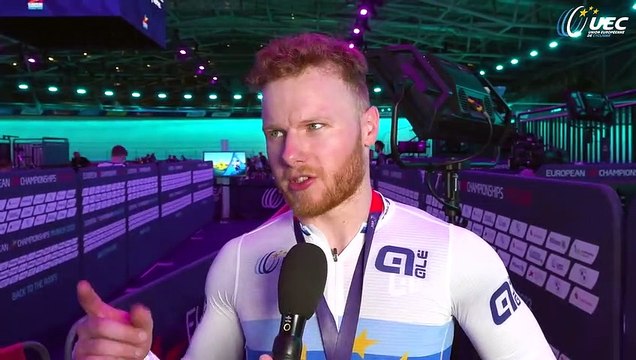 Championnats d'Europe 2022 - Piste 2022 - Sébastien Vigier : It's a resurrection because I had five years without an international title, it was still quite difficult
