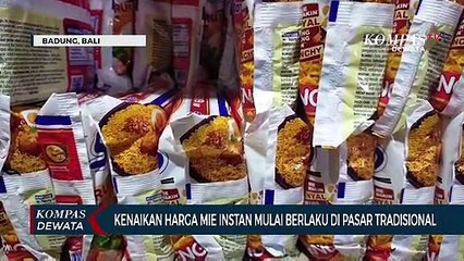 Harga Mie Instan Di Pasar Tradisional Mulai Naik