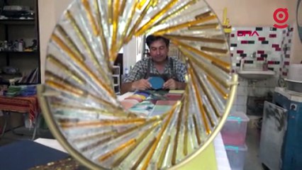 50 metrekarelik atölyede, 'Sırrı gizli' mozaik camı üretiyor