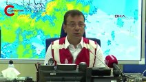 İBB Başkanı Ekrem İmamoğlu, İstanbul'daki sağanak yağışın saat kaça kadar süreceğini açıkladı