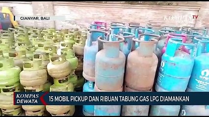 Bareskrim Polri Amankan Ribuan Tabung Gas LPG