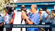 5000 Bendera Dibagikan Untuk Ganti Bendera Usang