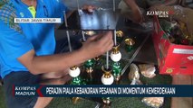 Perajin Piala Kebanjiran Pesanan Di Momentum Kemerdekaan