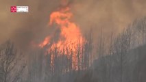 El incendio de Les Useres avanza sin control hacia el parque natural del Penyagolosa