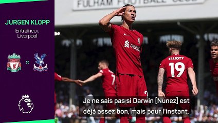 Klopp pas intéressé par les comparaisons entre Nunez et Haaland