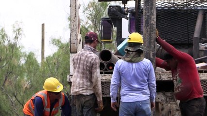 Tropeço em trabalhos de resgate de mineiros no México