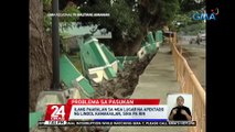 Ilang pasilidad sa San Diego Elementary School at Ismael Mathay Sr. High School, hindi muna magagamit matapos makitaan ng mga bitak at sira | 24 Oras