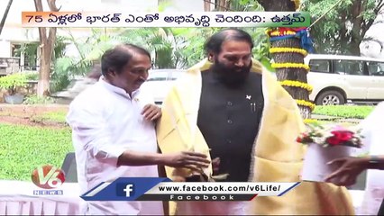 Independence Day Celebrations At Hill Ridge Springs Villas  _Gachibowli _ Hyderabad _ | V6 News (1)