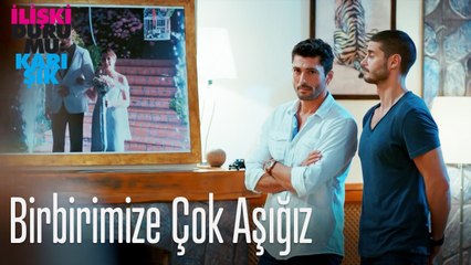Birbirimize çok aşığız