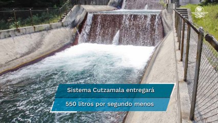 Le cierran la llave ¡otra vez! a la Ciudad, reducirán suministro de agua del Cutzamala