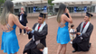 Man shocks girlfriend with surprise wedding proposal on his graduation day