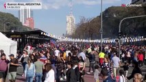 تصاویری از مسابقه انتخاب بهترین کباب‌پَز در پایتخت آرژانتین