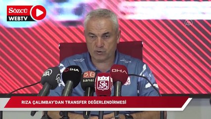 Sivasspor Teknik Direktörü Çalımbay'dan transfer değerlendirmesi