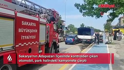 Sakarya’da feci kaza! Kopan parmak için seferber oldular