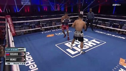 Omar Rosario vs Esteban Munoz 13-08-2022 Full Fight