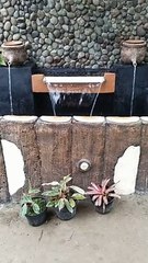 Kreasi  air untuk taman teras rumah