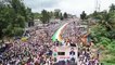 कांग्रेस के शीर्ष नेताओं ने निकाला स्वतंत्रता मार्च