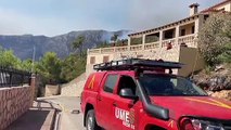 Bombeiros combatem grandes incêndios no sudeste da Espanha