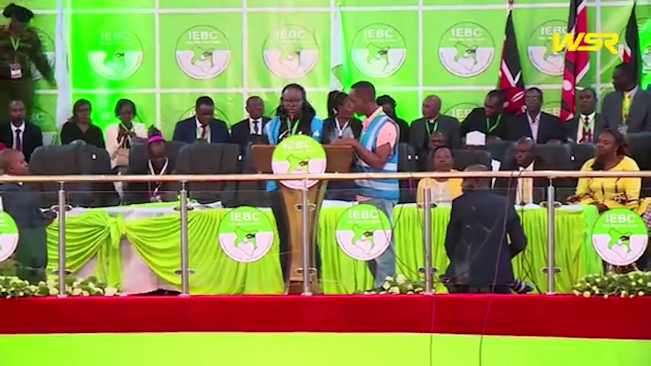 La Comisión Electoral keniana declara a Ruto ganador de las elecciones presidenciales