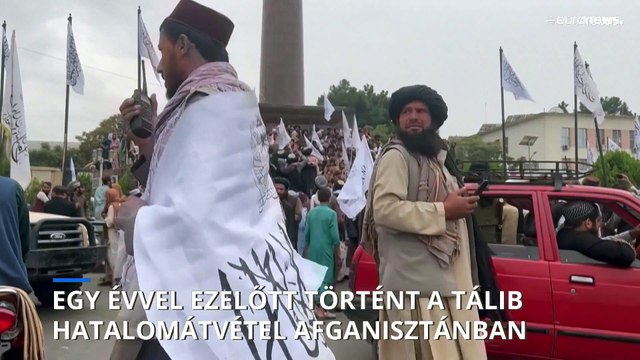 Egy évvel ezelőtt történt a tálib hatalomátvétel Afganisztánban - több ezren ünnepeltek Kabulban