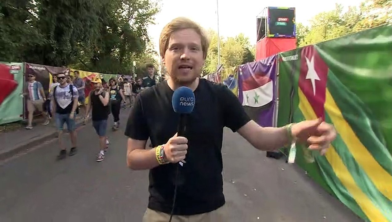 'Kein Embargo in der Kultur' - ukrainische und russische Künstler auf der Bühne des Sziget-Festivals