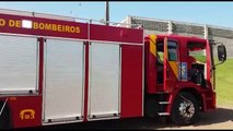 Corpo de Bombeiros é acionado para combater incêndio em vegetação no Bairro Parque Verde