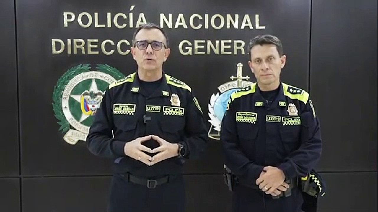 General Vargas se despide y da bienvenida a Sanabria nuevo director de la policía