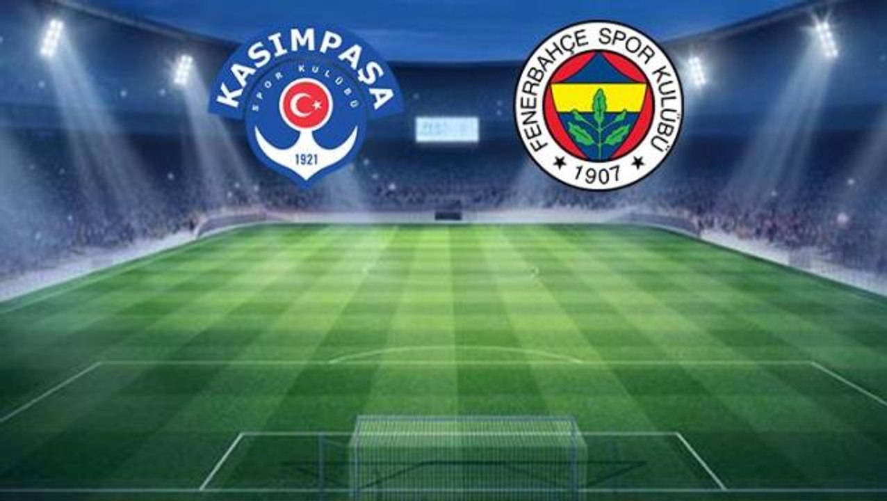 Jorge Jesus'tan yıldız futbolcuya kesik! Kasımpaşa-Fenerbahçe maçında ilk 11'ler belli oldu
