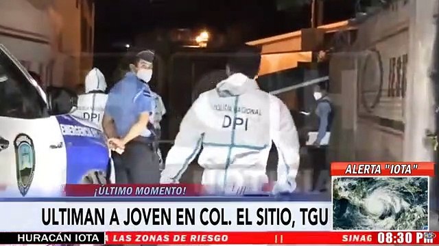 Desconocidos asesinan a un joven en la colonia El Sitio de la capital