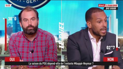 Mbappé vs Neymar, la saison du PSG dépend-elle de leur entente ? - L'Équipe du Soir - extrait